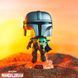 Figurină de acțiune FUNKO POP! seria &bdquo;The Mandalorian&rdquo; &ndash; MANDALOREANUL ZBURĂ CU UN BEBE 50959 fotografie 4