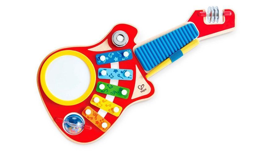 Mini orchestră de chitară pentru copii Hape 6 &icirc;n 1 (E0335) E0335 fotografie