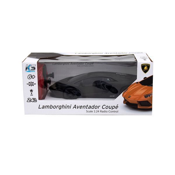 Автомобіль KS Drive на р/к - Lamborghini Aventador LP 700-4 (1:24, 2.4Ghz, чорний) 124GLBB фото