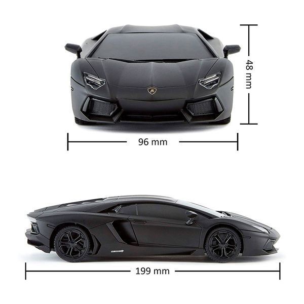 Автомобіль KS Drive на р/к - Lamborghini Aventador LP 700-4 (1:24, 2.4Ghz, чорний) 124GLBB фото