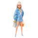Лялька Barbie Екстра Блондинка з пучком на розпущеному волоссі 29 см (HHN08) HHN08 фото 4