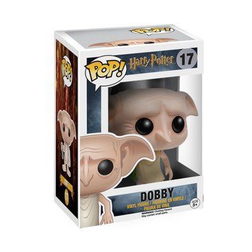 Figurină de acțiune FUNKO POP! seria &bdquo;Harry Potter&rdquo; &ndash; DOBBY CU ȘOOP 6561 fotografie