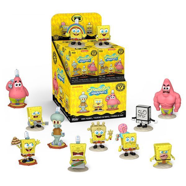 Figurină de joc FUNKO MYSTERY MINIS &ndash; SPONGE BOB (asortate, afișate) 76102 fotografie
