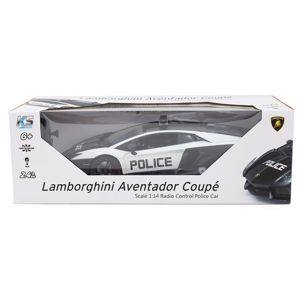 Автомобіль KS Drive на р/к - Lamborghini Aventador Police 114GLPCWB фото