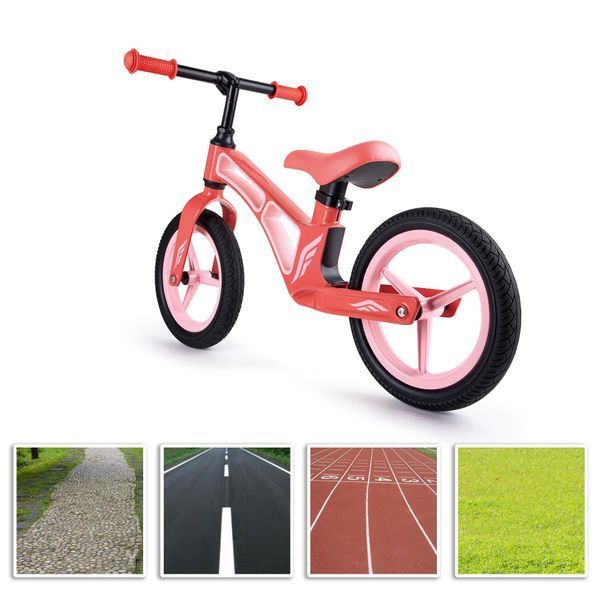 Біговел Hape Нове дослідження двоколісний 12" рожевий (E8653)