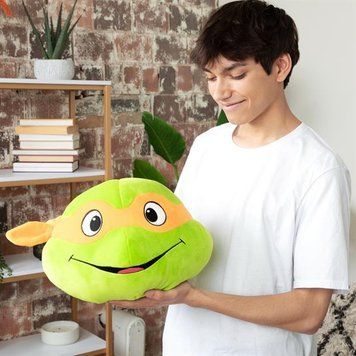 М'яка іграшка Club Mocchi- Mocchi- TMNT Мікеланджело мега 28 см (T12469) T12469 фото