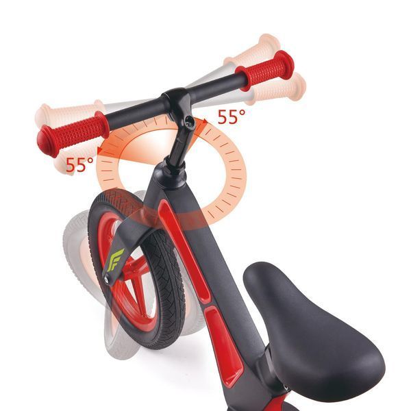 Біговел Hape Нове дослідження двоколісний 12" червоний (E1080)