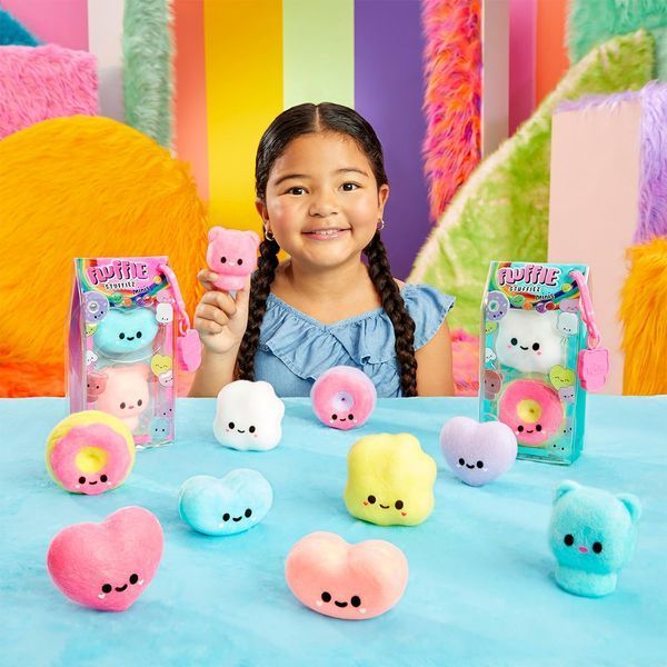 Jucărie de pluș antistres FLUFFIE STUFFIEZ seria "Minis" (&icirc;n asortiment, &icirc;n display) 511885 fotografie