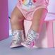 Взуття для ляльки BABY BORN - CРІБЛЯСТІ КРОСІВКИ 831762 фото 3