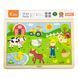 Puzzle din lemn Viga Toys Farm, 24 el. (50197)