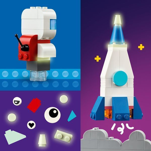 Конструктор LEGO Classic Творчі космічні об'єкти 450 деталей (11037) 11037 фото