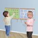 Tabla de lemn Viga Toys Scriere cu majuscule din lemn (50857)
