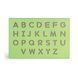 Tabla de lemn Viga Toys Scriere cu majuscule din lemn (50857)