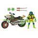 Vehicul de luptă cu o figură din seria &bdquo;Ninja Turtles MOVIE III&rdquo; - LEONARDO PE MOTOCICLETA 83431 fotografie 13