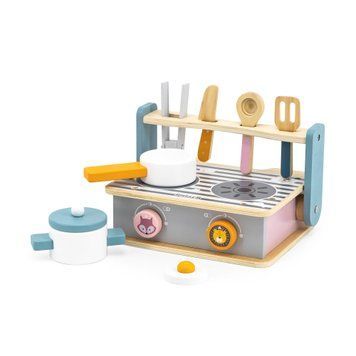 Set de gătit Viga Toys PolarB Arată pliabilă cu grătar (44032)