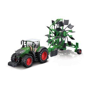 Модель - ТРАКТОР FENDT 1050 VARIO з роторними валковими граблями (10 cm) 18-31665 фото
