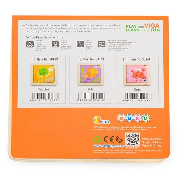 Puzzle &bdquo;Pește&rdquo; Viga Toys (50144)