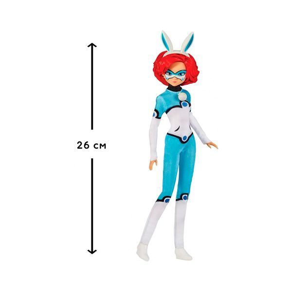 Модна лялька-герой MIRACULOUS "ЛЕДІ БАГ І СУПЕР-КІТ" - КРОЛІКС (26 сm, з аксес.) 50011 фото