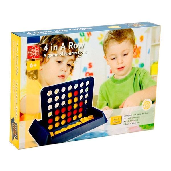 Joc de masă Edu-Toys Four in a row (GM004) GM004 fotografie