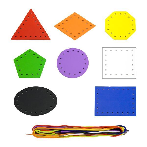 Viga Toys - Forme geometrice din lemn (50538) 50538 fotografie