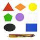 Viga Toys - Forme geometrice din lemn (50538) 50538 fotografie 3