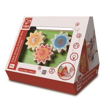 Дерев'яний бізібокс Hape 5 в 1 (E0434) E0434 фото