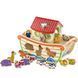 Sortator din lemn Viga Toys Arc cu animale (50345)