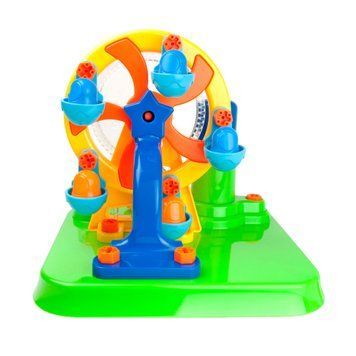 Kit de construcție Edu-Toys Roata Ferris cu unelte 46 de bucăți (JS025) JS025 fotografie