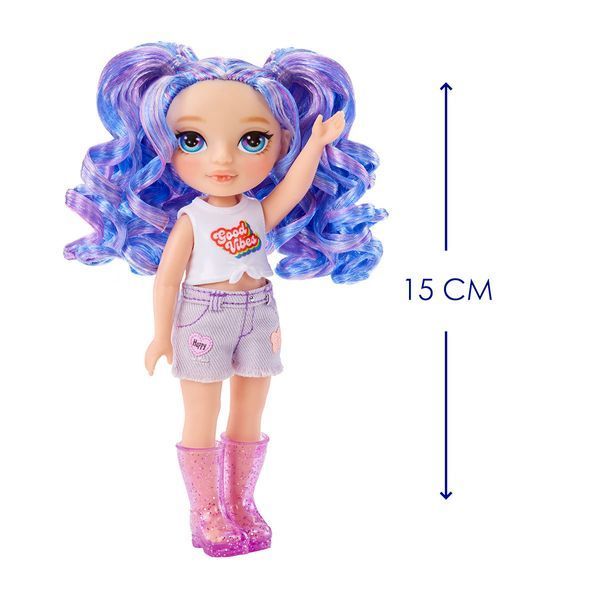 Ігровий набір з лялькою Rainbow High серії Littles - Аметиста 531234 фото