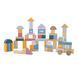 Cuburi de lemn PolarB Pastel blocuri 2,5 cm 60 el. (44010)