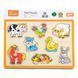 Viga Toys &bdquo;Fermă&rdquo; cu inserție puzzle (50017) 50017 fotografie 2