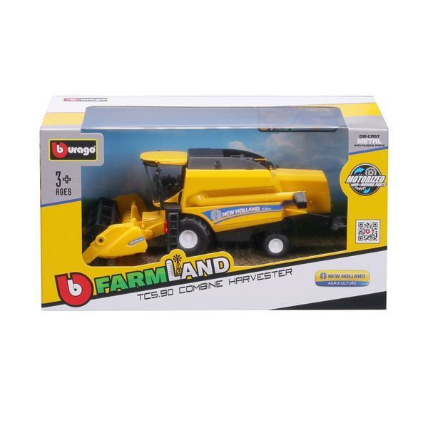 Model de mașină - NEW HOLLAND TC5.90 GRAIN HARVESTER (cu colector de cereale) 18-31721 fotografie