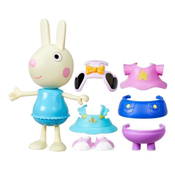 Ігровий набір PEPPA FIGURINES серії "Модна пригода" - ОДЯГНИ РЕБЕККУ G0329 фото