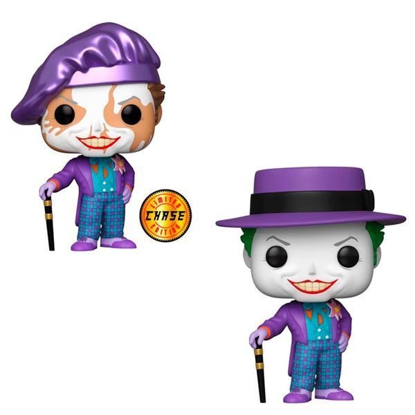Figurină de acțiune FUNKO POP! seria &bdquo;Batman 1989&rdquo; &ndash; JOKER CU PĂLĂRIE CU GOARE 47709 fotografie