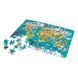 Joc de puzzle Hape World Map 105 el. (E1626)