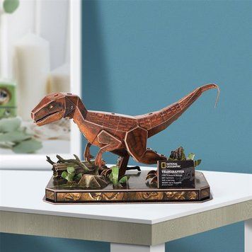 3D пазл CubicFun National Geographic Dino Велоцираптор (DS1053h) DS1053h фото