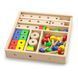 Set de blocuri Viga Toys 53 de piese (50490) 50490 fotografie 3