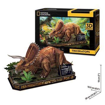 3D пазл CubicFun National Geographic Dino Трицератопс (DS1052h) DS1052h фото