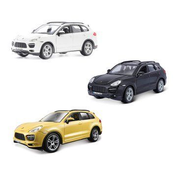 Автомодель - PORSCHE CAYENNE TURBO (асорті білий, жовтий, 1:24) 18-21056 фото