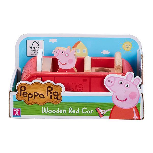 Дерев'яний ігровий набір Peppa - Машина Пеппи 07208 фото