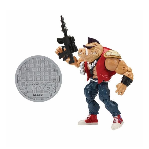 Set de figurine CLASSIC NINJA TURTLES Michelangelo vs. Bebop (34 de puncte de articulație, 15 cm) 81277 fotografie