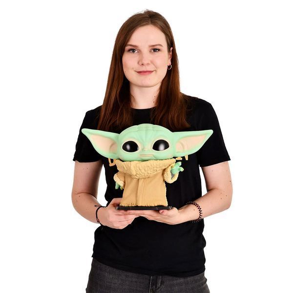 Figurină de acțiune FUNKO POP! seria "The Mandalorian" - BEBE (25 cm) 49757 fotografie