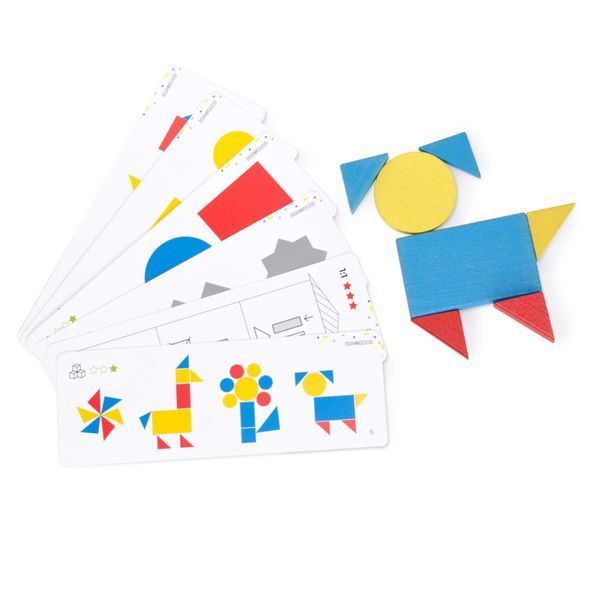 Igroteco 900408 Set Educativ Dienes Logic Blocks, 48 900408 fotografie