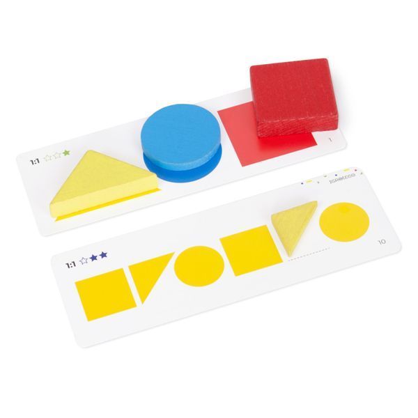 Igroteco 900408 Set Educativ Dienes Logic Blocks, 48 900408 fotografie