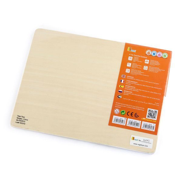 Puzzle din lemn Viga Toys alfabet englezesc, litere mari (58543)