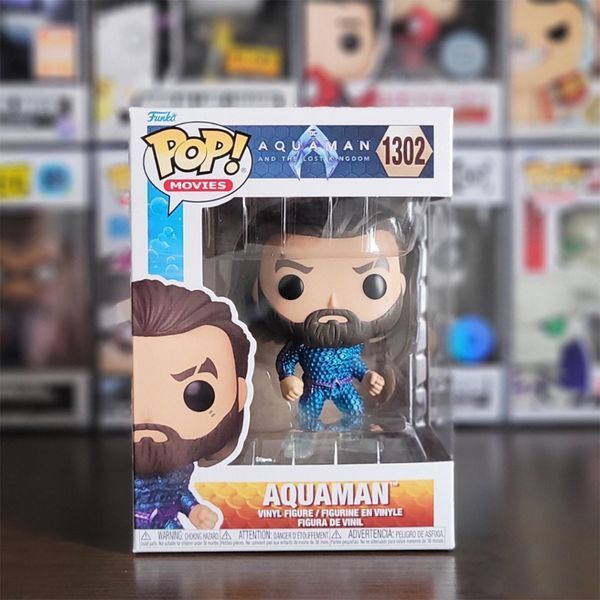 Figurină de acțiune FUNKO POP! seria &bdquo;Aquaman 2&rdquo; - AQUAMAN 67566 fotografie