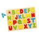 Puzzle din lemn Viga Toys alfabet englezesc, litere mari (58543)
