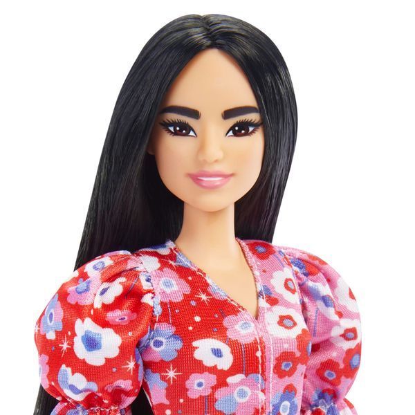 Лялька Barbie Модниця в рожевій квітчастій сукні 29 см (HBV11) HBV11 фото